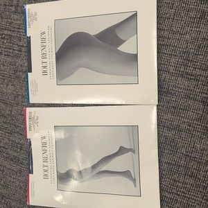 New Holt Renfrew 2 pair Tall Pantyhose